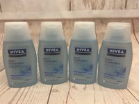 Nivea Daily Essentials Extra Gentle Eye Make Up Remover 4x 125ml