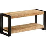 Meuble TV,Banc tv Moderne,Meuble de Rangement 90x30x40 cm Bois de manguier massif CFW393616