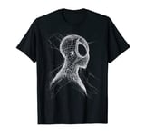 Marvel The Amazing Spider-Man Web Silhouette Comic Cover T-Shirt