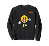 emoji pacifier yellow face thumb up Sweatshirt