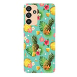 Coque galaxy A14 5G ananas et fleur