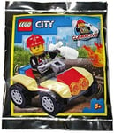 LEGO City Clemmons Fireman with Fire Quad Foil Pack Set 952009