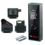 Kit télémètre laser Zamo de Bosch avec 3 adaptateurs dans un emballage premium (mesure facile et précise jusqu'à 20 mètres, 3e génération)