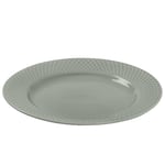 Lyngby Porcelæn Rhombe Earth frokosttallerken 21 cm, moss