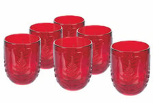 Aspen Set de 6 verres à eau en verre 250 ml