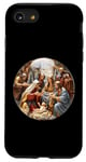 Coque pour iPhone SE (2020) / 7 / 8 True Story Crèche de Noël Jésus Chrétien Hommes Femmes Enfants