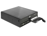 Delock 5.25" Mobile Rack for 1 x 5.25" Slim Drive + 2 x 2.5" SATA HDD / SSD - lagringsdrevhylse