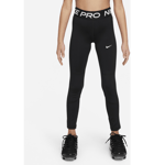 Nike Girls' Dri-fit Leggings Pro Leak Protection: Period Juoksuvaatteet BLACK/WHITE