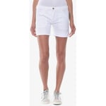 Short Le Temps des Cerises  Short en jeans olsen2 blanc