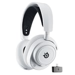 SteelSeries Arctis Nova 7X Wireless Xbox Series X/S Gaming Headset - Neodymium Magnetic Drivers - Dual Wireless Xbox & Bluetooth Audio - 38Hr USB-C Battery - AI Mic - Supports PS5, PC, Switch - White