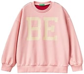 United Colors of Benetton Girls and Girl's Jersey G/C M/L 32N4C10du Sweatshirt, Rosa 03z, 130 cm