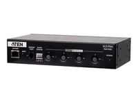 Aten 4-outlet 1u Half-rack Pdu Switched By Outlet 10a, 4xc13