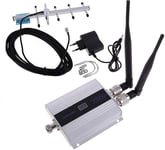 Répétiteur Amplificateur GSM 900MHz, Ampli Booster 900MHz 2G 3G kit Mobile Phone Amplificateur de Signal GSM Répéteur Antenne Kits