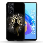 Cokitec Coque pour Oppo A76 Manga Naruto Sage Multicolore