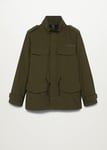 BNWT Mango Men's Pockets cotton field jacket Size Medium