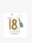 Caroline Gardner Son Happy 18th Birthday Card