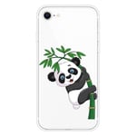 Trolsk TPU -kotelo - Happy Panda (iPhone SE3/SE2/8/7)