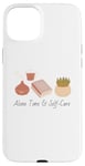 Coque pour iPhone 15 Plus Yoga méditation relaxation - temps pour vous-même et l'amour de soi