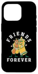 Coque pour iPhone 16 Pro Hot-dogs Mustard Love de Friends Forever