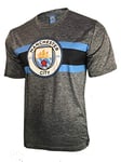 Icon Sports T-Shirt à Manches Courtes pour Homme Manchester City F.C. T-Shirt de Football pour Adulte (Lot de 1)