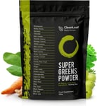 Cleanleaf Nutrition Super Greens Powder | 29 Advanced Greens, Superfoods, and Ad