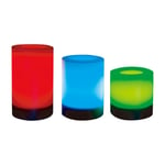 Kulz battery Candle Light 3 Pcs RGB