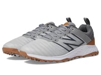 New Balance Men's Fresh Foam Contend V2 Golf Shoe, Grey/Charcoal, 7.5 UK Wide