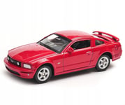 2005 FORD MUSTANG GT Red Welly 1:60 1:64 Scales 3 Inch Toy Car Diecast