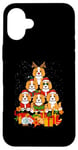 iPhone 16 Plus Cavalier King Charles Spaniel Merry Christmas Tree Lights Case