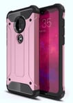 Mobilskal Motorola Moto G7 / G7 Plus Armour Rosa