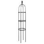 Tuteur de Jardin 145 cm Colonne rosiers Support pour Plantes grimpantes ø 31.7 cm Obélisque de Jardin