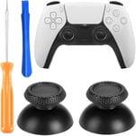 2 Pièces Joysticks Pour Ps5 Manette, Joystick De Remplacement Pour Ps4/ Pour Ps5 Manette, Joysticks Personnalisé, Noir Classique