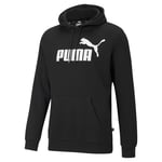 Puma Sweatshirt Homme - Ess Big Logo Hoodie Fl, Sweat À Capuche, Logo, Uni Noir 2xl (Xx-Large)