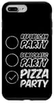 Coque pour iPhone 7 Plus/8 Plus Republican Party Decromatic Party Pizza Party --