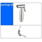 Pommeau de douche à main en acier inoxydable pour lavement anal,autonettoyant,pulvérisateur de bidet,déterminer,lavage des toilettes,PLANdouchette WC,K5 - Type package 9