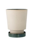 Bloomingville - Idril Flowerpot w/Saucer - Stoneware