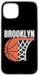 iPhone 15 Plus Brooklyn new york city basketball net graphic sport players Case