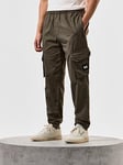 Weekend Offender Pianemo Cargo Pants - Khaki, Khaki, Size Xl, Men