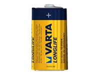 Varta 4120, Engångsbatteri, D, Alkalisk, 1,5 V, 4 Styck, Blå, Gul