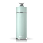 Ninja DW2401MT Thirsti 24oz Travel Water Bottle, for Carbonated Sparkling Drinks, Colder and Fizzier Longer, Leak Proof, 24 Hrs Cold, Dishwasher Safe, Stainless Steel Insulated Tumbler, Seafoam Blue