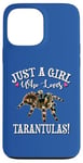 Coque pour iPhone 13 Pro Max Girl Who Loves Tarantula Lover