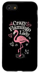 iPhone SE (2020) / 7 / 8 Crazy Flamingo Lady Funny Flamingo Case