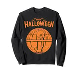 Star Wars Halloween Empire Death Star Jack-O-Lantern Sweatshirt