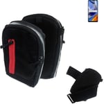 Shoulder bag / holster for Motorola Moto E32s Belt Pouch Case Protective Case Ph