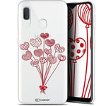 Caseink Coque pour Samsung Galaxy A20E (5.8) [Gel Motif HD Collection Love Saint Valentin Design Ballons d'amour - Souple - Ultra Fin - Imprimé en France]