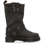 Bottes Dr. Martens  Botte motard Anistone Hi en cuir gris