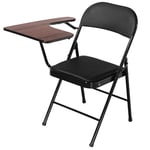 DSHUJC Chaise Pliante Tabouret Chaises de Loisirs avec Tableau d'écriture Siège Confortable et rembourré adapté à Ranger Facilement pour Une réunion de Bureau d'appren