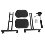 Ergonomic Kneeling Chair,Ergonomic Knee Chair Ergonomic Office Chair for Home and Office Office Chair for Correcting The Knee Position 47 x 52 x 70 cm