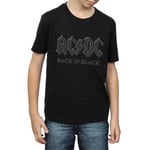 Ac/Dc - T-Shirt Back In Black - Garçon