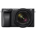 Sony Alpha 6400 | Appareil Photo Numérique Hybride APS-C en kit avec l'Objectif Zoom E 18-135mm f/3.5-5.6 OSS ( 24,2 MP, AF en 0.02s, Suivi des Yeux, 4K HLG, Ecran Selfie Vlogging ) (ILCE6400, A6400)